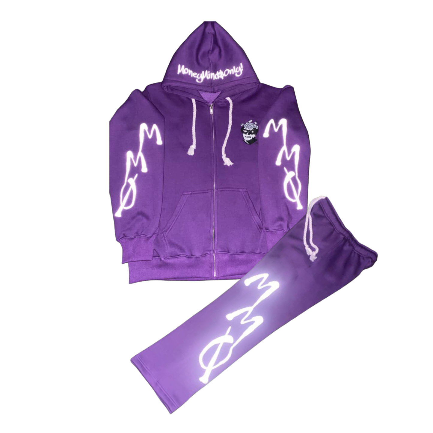 MM0 - Court Purple Reflective Tracksuit