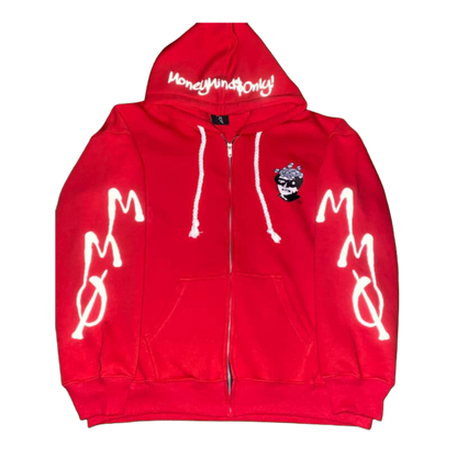 MM0 - Gym Red Reflective Tracksuit